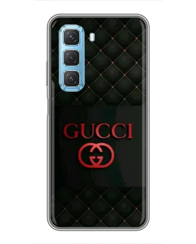Чохол для Infinix Hot 50 5G з картинкою «Gucci — стьобаний чорний» Чохол для Infinix Hot 50 5G з картинкою «Gucci — стьобаний чорний»