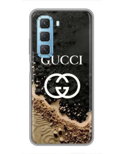 Чохол для Infinix Hot 50 5G з картинкою «Gucci — піщані дюни» Чохол для Infinix Hot 50 5G з картинкою «Gucci — піщані дюни»
