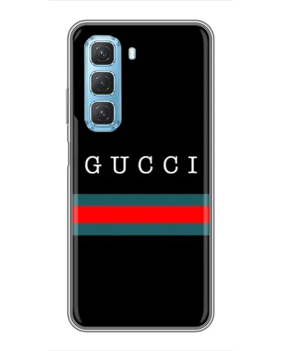 Чохол для Infinix Hot 50 5G з картинкою «Gucci — червоний пояс» Чохол для Infinix Hot 50 5G з картинкою «Gucci — червоний пояс»