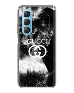 Чехол для Infinix Hot 50 5G с картинкой «Gucci — дикая природа» Чехол для Infinix Hot 50 5G с картинкой «Gucci — дикая природа»
