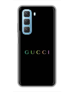 Чехол для Infinix Hot 50 5G с картинкой «Gucci — неоновый минимализм» Чехол для Infinix Hot 50 5G с картинкой «Gucci — неоновый минимализм»