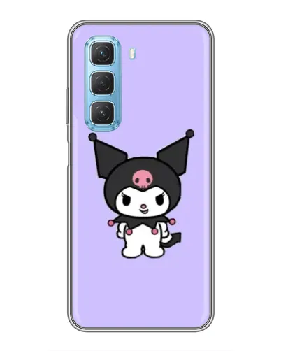 Чехол для Infinix Hot 50 5G с картинкой «Kuromi — нежный фиолетовый» Чехол для Infinix Hot 50 5G с картинкой «Kuromi — нежный фиолетовый»