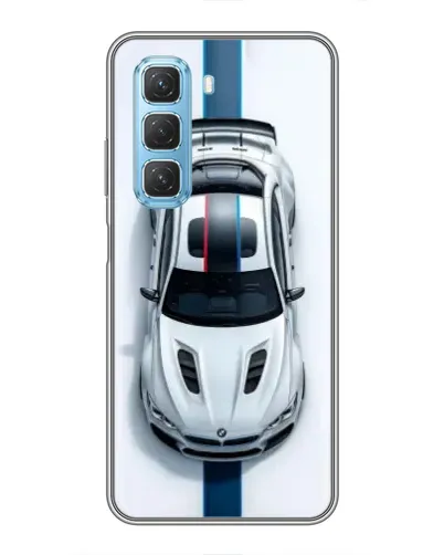 Чохол для Infinix Hot 50 5G з картинкою «Вид зверху — BMW M» Чохол для Infinix Hot 50 5G з картинкою «Вид зверху — BMW M»