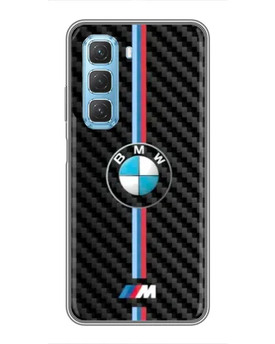 Чохол для Infinix Hot 50 5G з картинкою «Емблема BMW та карбон» Чохол для Infinix Hot 50 5G з картинкою «Емблема BMW та карбон»