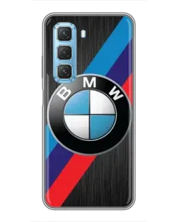 Чохол для Infinix Hot 50 5G з картинкою «BMW M-stripes стиль»