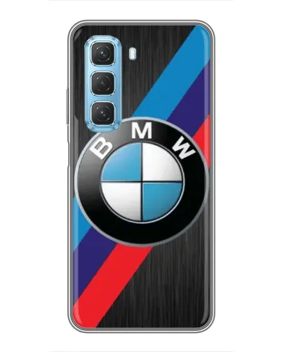 Чохол для Infinix Hot 50 5G з картинкою «BMW M-stripes стиль» Чохол для Infinix Hot 50 5G з картинкою «BMW M-stripes стиль»