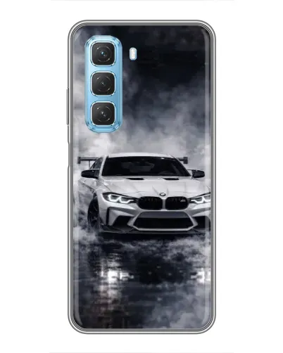 Чохол для Infinix Hot 50 5G з картинкою «BMW крізь туман» Чохол для Infinix Hot 50 5G з картинкою «BMW крізь туман»