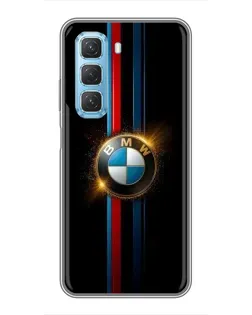 Чохол для Infinix Hot 50 5G з картинкою «BMW M-Power неон»