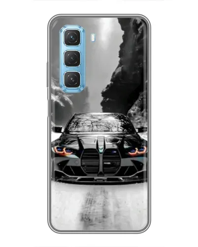 Чехол для Infinix Hot 50 5G с картинкой «BMW — акварельный дрифт» Чехол для Infinix Hot 50 5G с картинкой «BMW — акварельный дрифт»