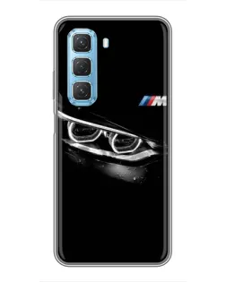 Чехол для Infinix Hot 50 5G с картинкой «BMW — взгляд тигра» Чехол для Infinix Hot 50 5G с картинкой «BMW — взгляд тигра»