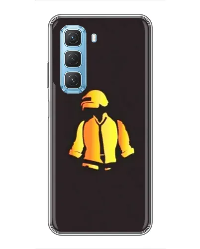 Чехол для Infinix Hot 50 5G с картинкой «Winner Winner — PUBG»