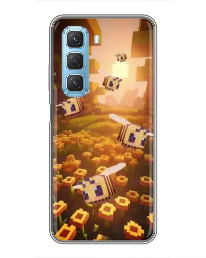 Чехол для Infinix Hot 50 5G с картинкой «Поле подсолнухов» Чехол для Infinix Hot 50 5G с картинкой «Поле подсолнухов»