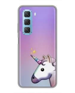 Чохол для Infinix Hot 50 5G з картинкою «Єдиноріг градієнт» Чохол для Infinix Hot 50 5G з картинкою «Єдиноріг градієнт»