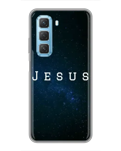 Чехол для Infinix Hot 50 5G с картинкой «Звездное небо Jesus»