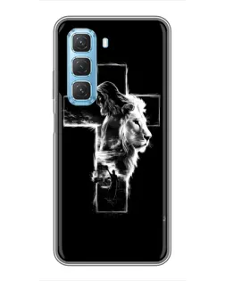 Чехол для Infinix Hot 50 5G с картинкой «Сияющий крест Jesus» Чехол для Infinix Hot 50 5G с картинкой «Сияющий крест Jesus»