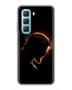 Чехол для Infinix Hot 50 5G с картинкой «Терновый венец» Чехол для Infinix Hot 50 5G с картинкой «Терновый венец»