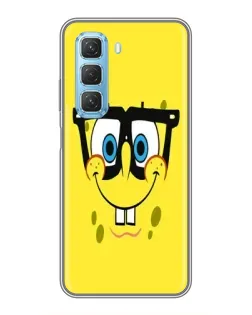 Чохол для Infinix Hot 50 5G з картинкою «Мінімалістичний Спанч Боб» Чохол для Infinix Hot 50 5G з картинкою «Мінімалістичний Спанч Боб»