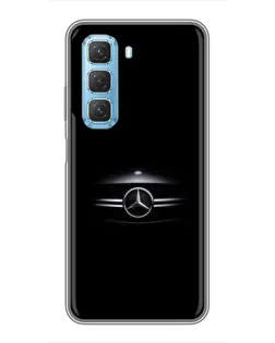 Чохол для Infinix Hot 50 5G з картинкою «Mercedes — абстрактні лінії»