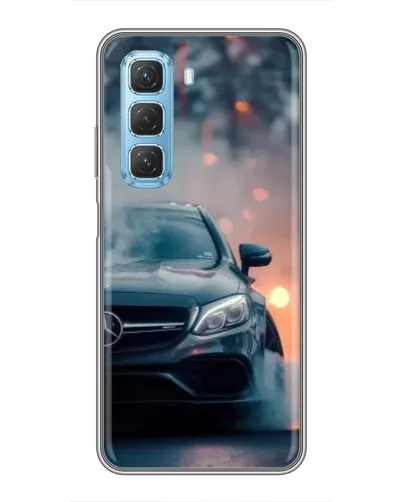 Чохол для Infinix Hot 50 5G з картинкою «Mercedes — нічне місто» Чохол для Infinix Hot 50 5G з картинкою «Mercedes — нічне місто»