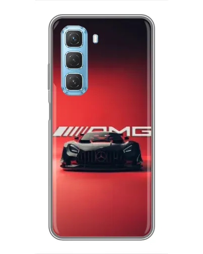 Чохол для Infinix Hot 50 5G з картинкою «Mercedes AMG — червона лінія» Чохол для Infinix Hot 50 5G з картинкою «Mercedes AMG — червона лінія»