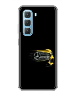 Чохол для Infinix Hot 50 5G з картинкою «Mercedes — ретро стиль»