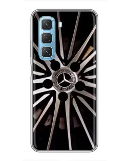 Чохол для Infinix Hot 50 5G з картинкою «Диск Mercedes»