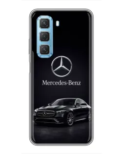Чохол для Infinix Hot 50 5G з картинкою «Mercedes — решітка радіатора»