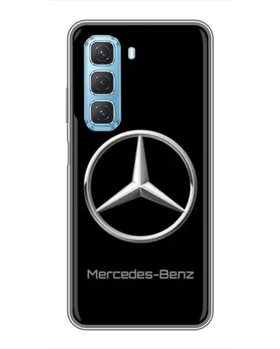 Чохол для Infinix Hot 50 5G з картинкою «Mercedes Silver Logo» Чохол для Infinix Hot 50 5G з картинкою «Mercedes Silver Logo»