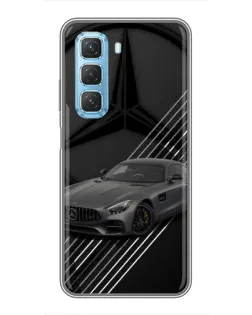 Чохол для Infinix Hot 50 5G з картинкою «Mercedes AMG — графіка»