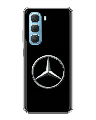 Чохол для Infinix Hot 50 5G з картинкою «Mercedes класичний лого» Чохол для Infinix Hot 50 5G з картинкою «Mercedes класичний лого»