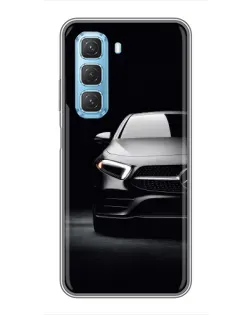 Чохол для Infinix Hot 50 5G з картинкою «Світло фар Mercedes»