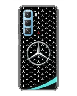 Чохол для Infinix Hot 50 5G з картинкою «Mercedes — бірюзовий акцент»
