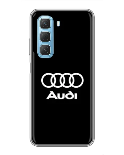 Чохол для Infinix Hot 50 5G з картинкою «Класичне лого Audi» Чохол для Infinix Hot 50 5G з картинкою «Класичне лого Audi»