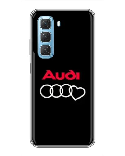 Чохол для Infinix Hot 50 5G з картинкою «Логотип Audi Heart» Чохол для Infinix Hot 50 5G з картинкою «Логотип Audi Heart»