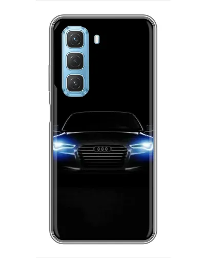 Чохол для Infinix Hot 50 5G з картинкою «Audi в неоні» Чохол для Infinix Hot 50 5G з картинкою «Audi в неоні»