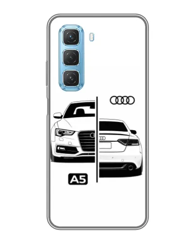 Чохол для Infinix Hot 50 5G з картинкою «Audi — контрастний дизайн» Чохол для Infinix Hot 50 5G з картинкою «Audi — контрастний дизайн»