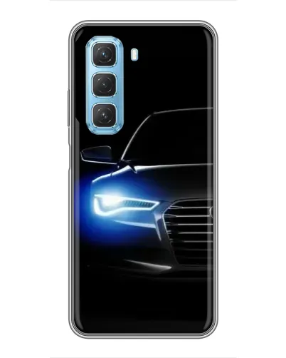 Чохол для Infinix Hot 50 5G з картинкою «Неоновий погляд Audi» Чохол для Infinix Hot 50 5G з картинкою «Неоновий погляд Audi»