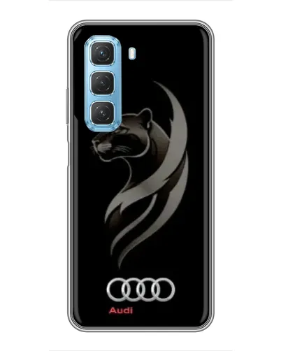 Чохол для Infinix Hot 50 5G з картинкою «Графіка — пантера та Audi» Чохол для Infinix Hot 50 5G з картинкою «Графіка — пантера та Audi»