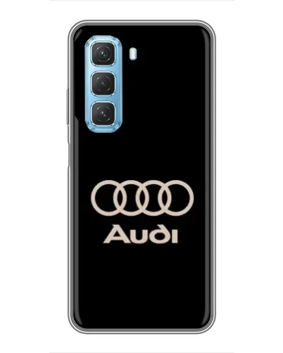 Чохол для Infinix Hot 50 5G з картинкою «Audi — золотий логотип» Чохол для Infinix Hot 50 5G з картинкою «Audi — золотий логотип»