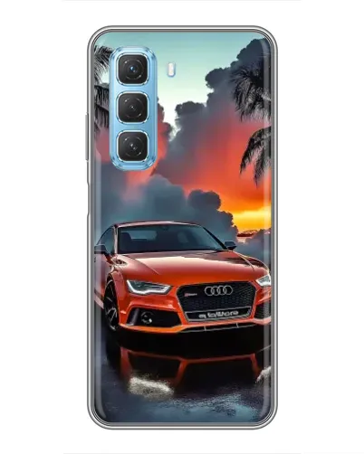 Чохол для Infinix Hot 50 5G з картинкою «Audi — захід сонця» Чохол для Infinix Hot 50 5G з картинкою «Audi — захід сонця»