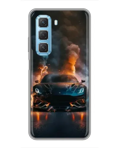 Чехол для Infinix Hot 50 5G с картинкой «Lamborghini дымная эстетика» Чехол для Infinix Hot 50 5G с картинкой «Lamborghini дымная эстетика»