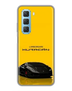 Чехол для Infinix Hot 50 5G с картинкой «Lamborghini Huracan черный» Чехол для Infinix Hot 50 5G с картинкой «Lamborghini Huracan черный»