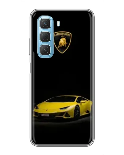Чехол для Infinix Hot 50 5G с картинкой «Lamborghini желтый акцент» Чехол для Infinix Hot 50 5G с картинкой «Lamborghini желтый акцент»