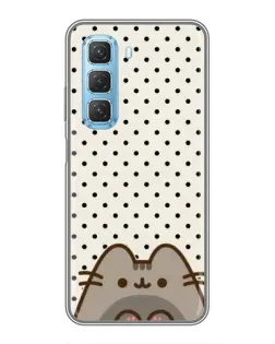 Чохол для Infinix Hot 50 5G з картинкою «Пушин у цяточку»