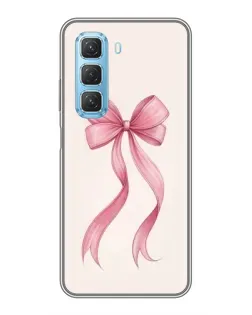 Чохол для Infinix Hot 50 5G з картинкою «Рожевий бант»