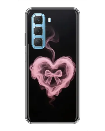 Чохол для Infinix Hot 50 5G з картинкою «Димчасте серце» Чохол для Infinix Hot 50 5G з картинкою «Димчасте серце»