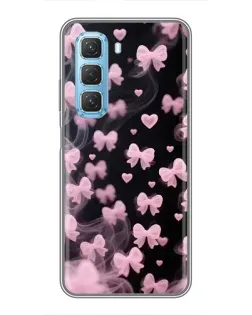 Чохол для Infinix Hot 50 5G з картинкою «Неонове мереживо»