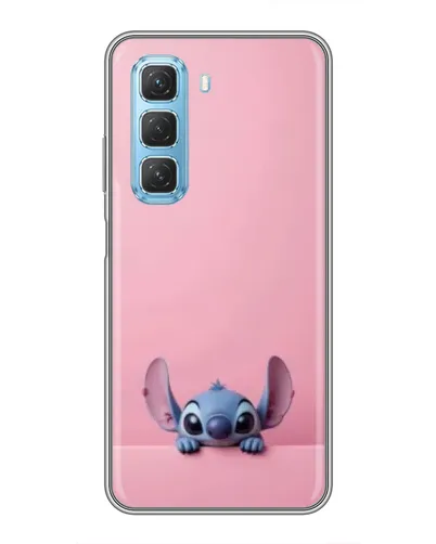 Чехол для Infinix Hot 50 5G с картинкой «Stitch выглядывает» Чехол для Infinix Hot 50 5G с картинкой «Stitch выглядывает»