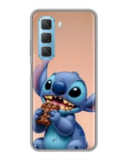 Чохол для Infinix Hot 50 5G з картинкою «Стіч їсть шоколад» Чохол для Infinix Hot 50 5G з картинкою «Стіч їсть шоколад»