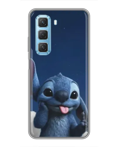 Чехол для Infinix Hot 50 5G с картинкой «Стич в облаках» Чехол для Infinix Hot 50 5G с картинкой «Стич в облаках»